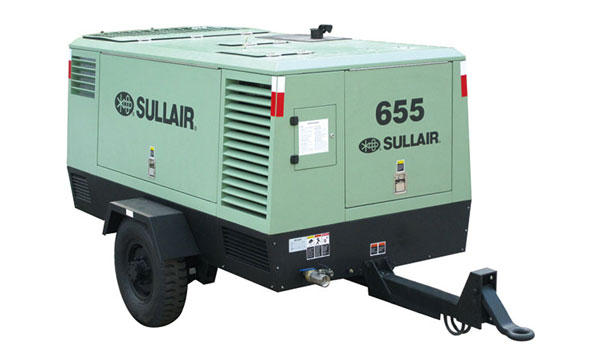 600、655低壓系列柴油機移動式單軸螺桿空壓機